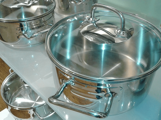 casserole pan stainless steel